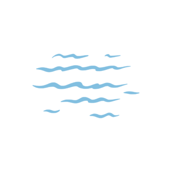 Incense with aquatic aromas